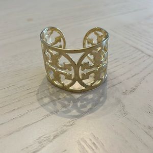Gold Tory Burch cuff